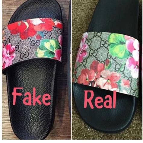 gucci slides the real real